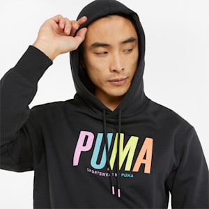 Sportswear by Cheap Cerbe Jordan Outlet Graphic Men's Hoodie, Puma Black, extralarge